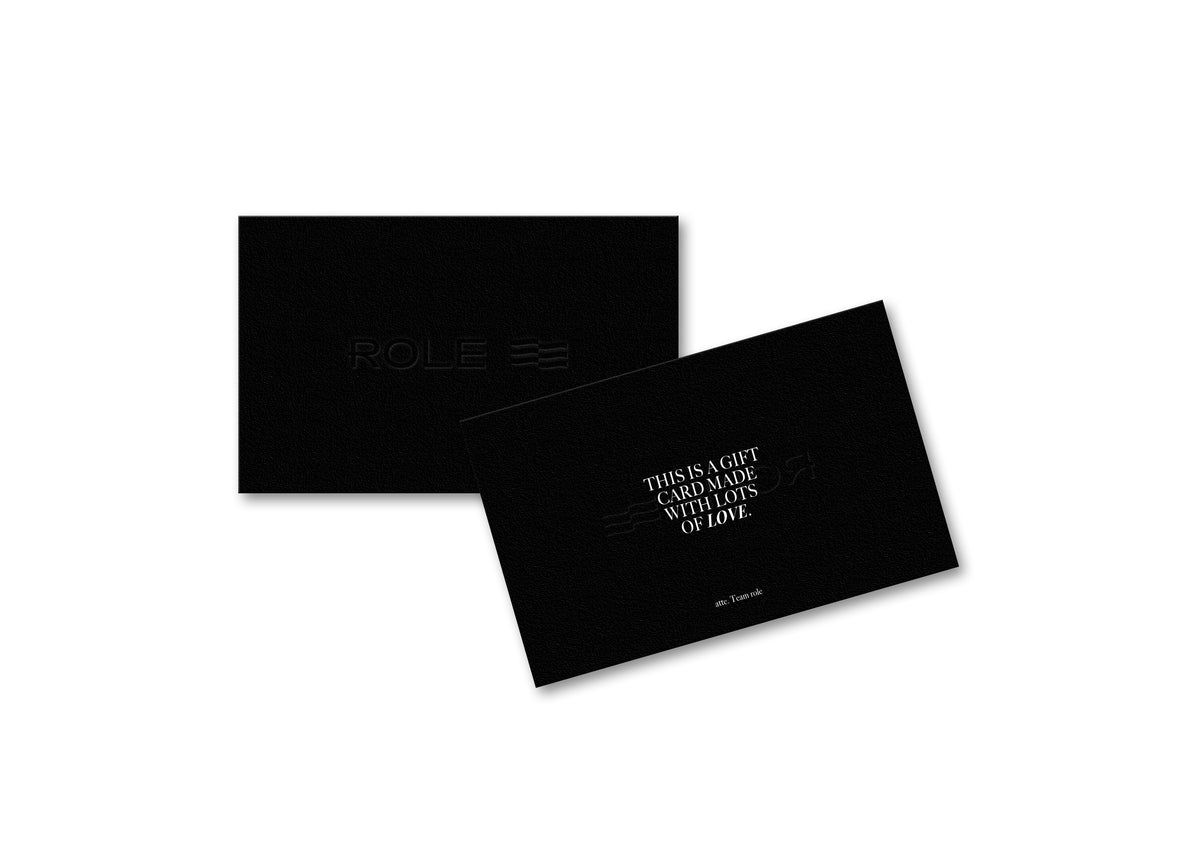 Role Gift Card